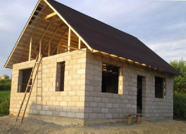 Дачный дом строительство