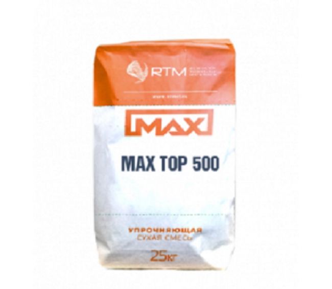 Max Top 500. Упрочнитель с металл. наполнителем
