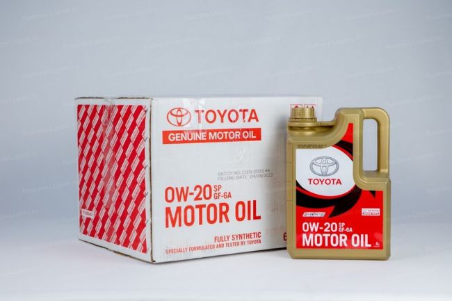 Моторное масло Toyota SAE 0W-20