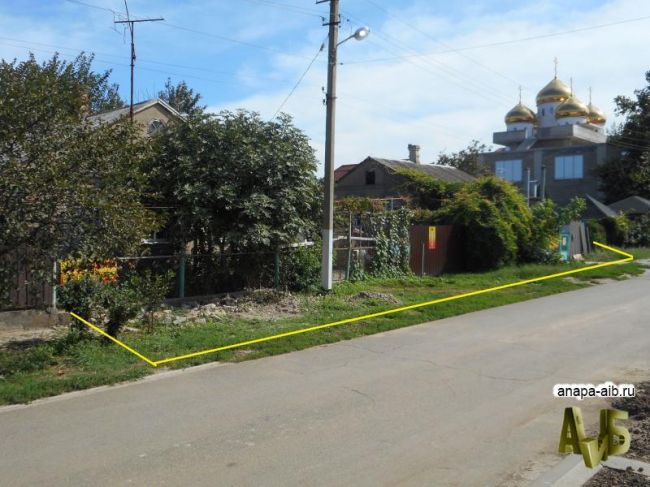 Участок 16соток куротный поселок Витязево