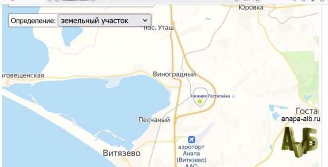 Земельный участок в х. Нижняя Гостагайка