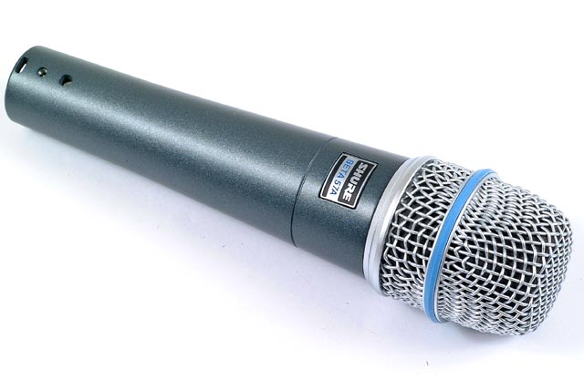 Микрофон SHURE BETA 57 A вокально-инструмент.